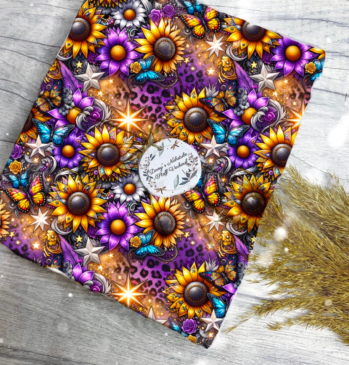 Gold Blumen August Dauervorbestellung